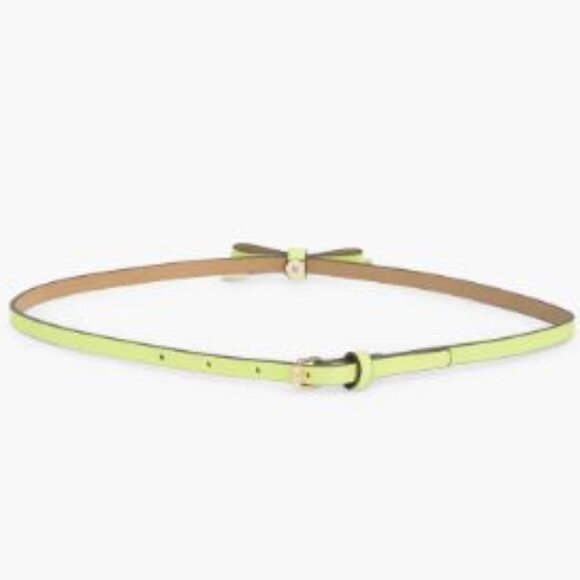 Kate Spade New York Playful Shoestring Waist Genuine Calfskin Leather Fashion